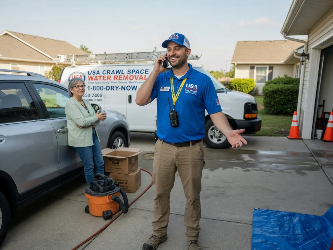 Crawl Space Water Removal Dakota City, NE FAQs